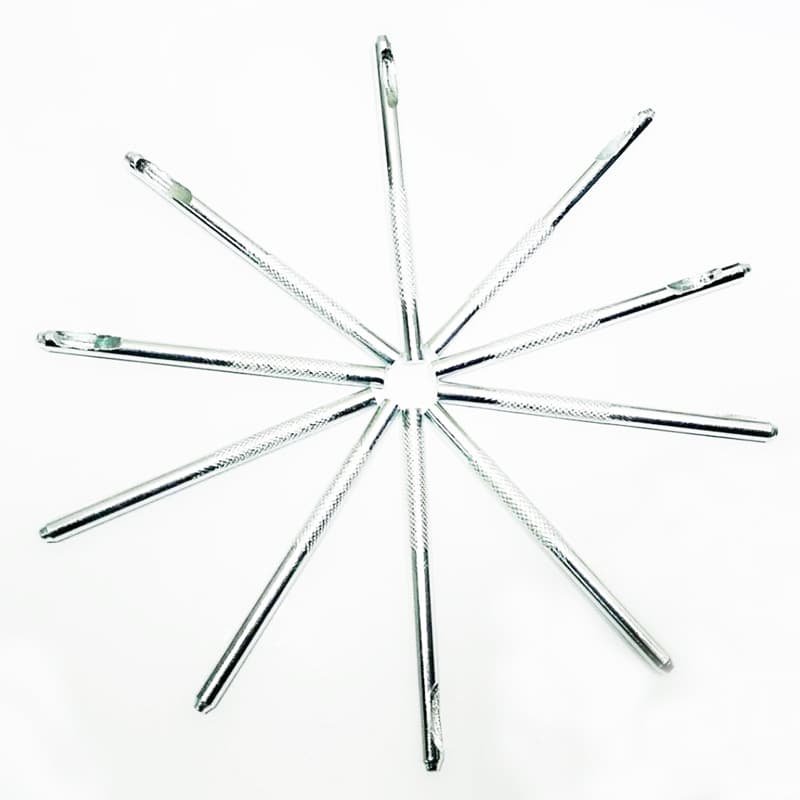 Manufacturer Direct Manual German-style Electroplated Oil-free Round Hole Belt Punch