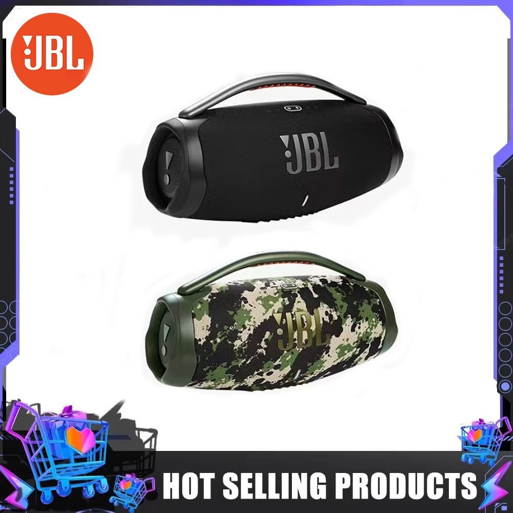 JB.L Boombox3 Portable Wireless Bluetooth Speaker Powerbank