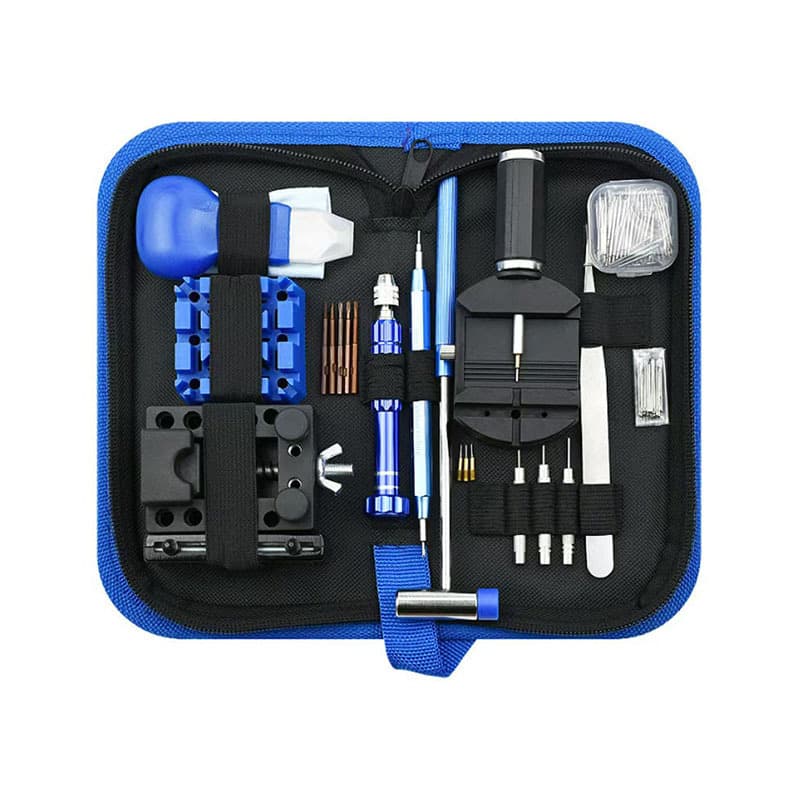 New Watch Repair Tool Kit Set 187-Piece Watch Repair Tools for Removing Watch Bands and Back Covers