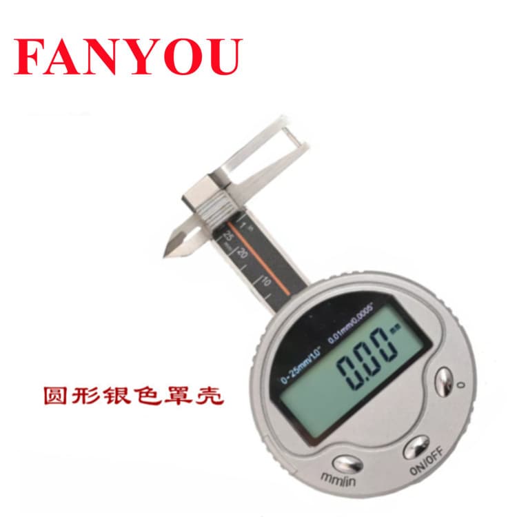 Fanyou Industrial Grade Round Electronic Digital Gem Three-purpose Caliper Jewelry Pearl Caliper Mini Thickness Gauge