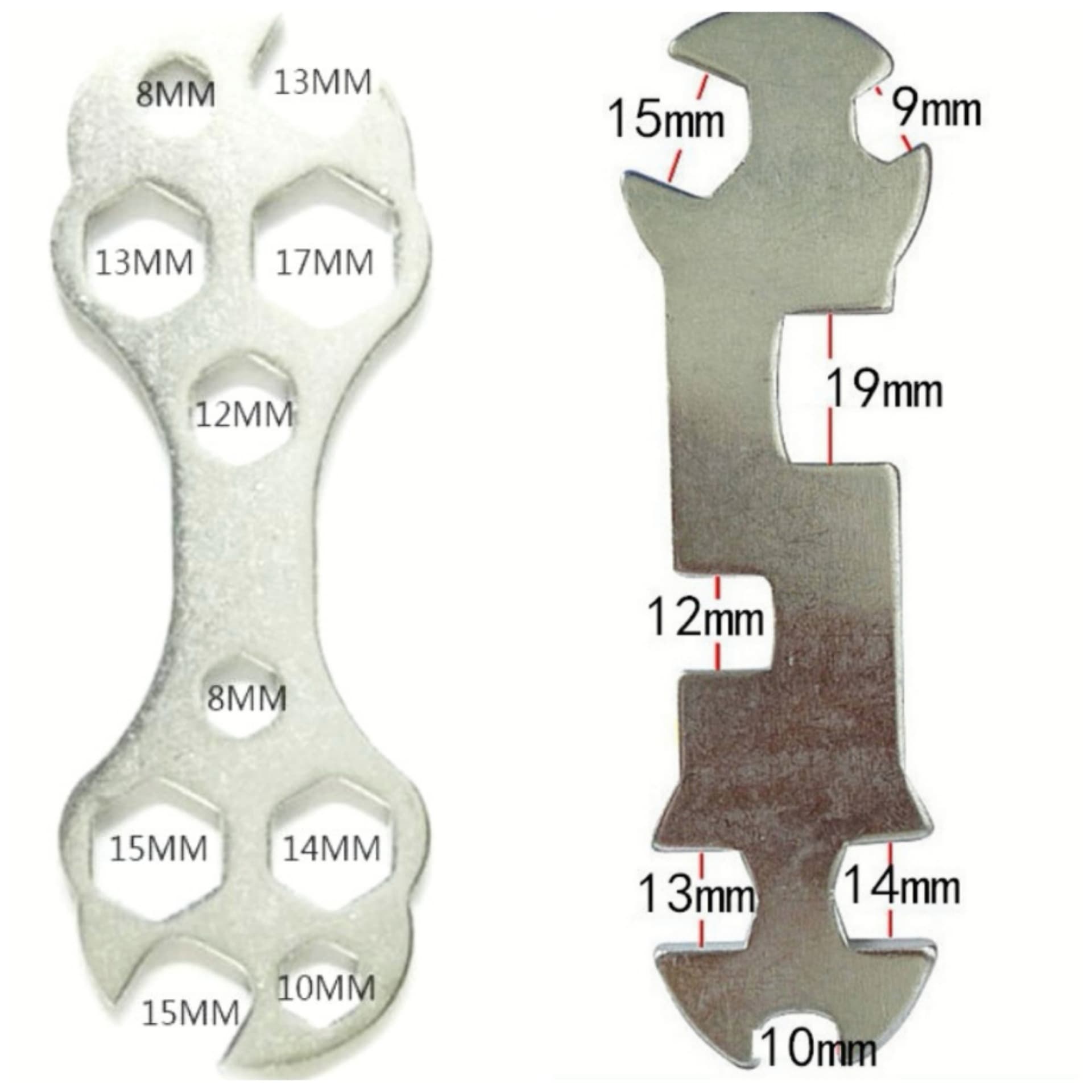 Wholesale External Opening Wrench Bicycle Repair Tool Multi-Function Spline Wrench Bike Accessories Tool