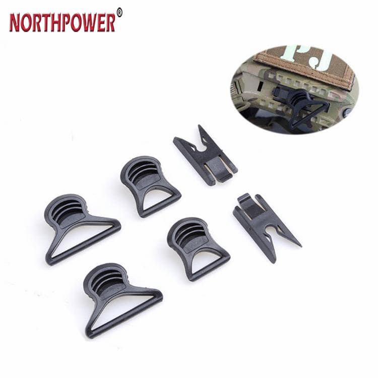 Tactical Helmet Goggles Buckle Fast Helmet Goggles Buckle Cycling Helmet Rail Transfer Goggles Buckle