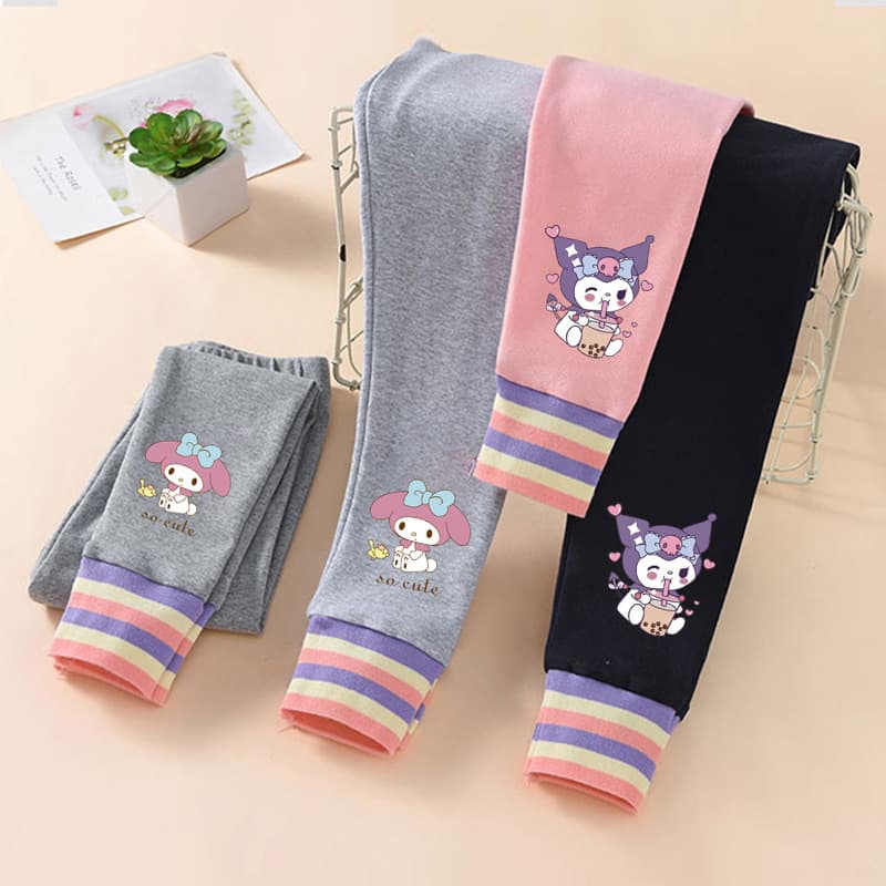 Girls' Leggings for Spring and Autumn, Children's Long Pants, New Spring Style, Baby Cotton Pants