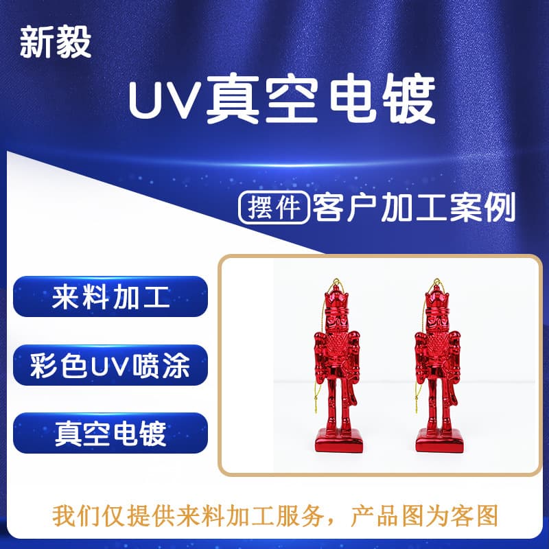 Resin Craft Mirror Surface Treatment Gold-Plated Display, Vacuum Electroplating Aluminum Matte Reflective UV Spray Surface