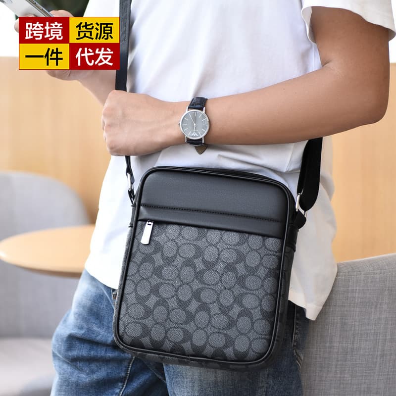 Jati Kangaroo Shoulder Bag Men's Backpack Men's Bag Large Capacity Crossbody Bag Casual Trendy Bag 3001#