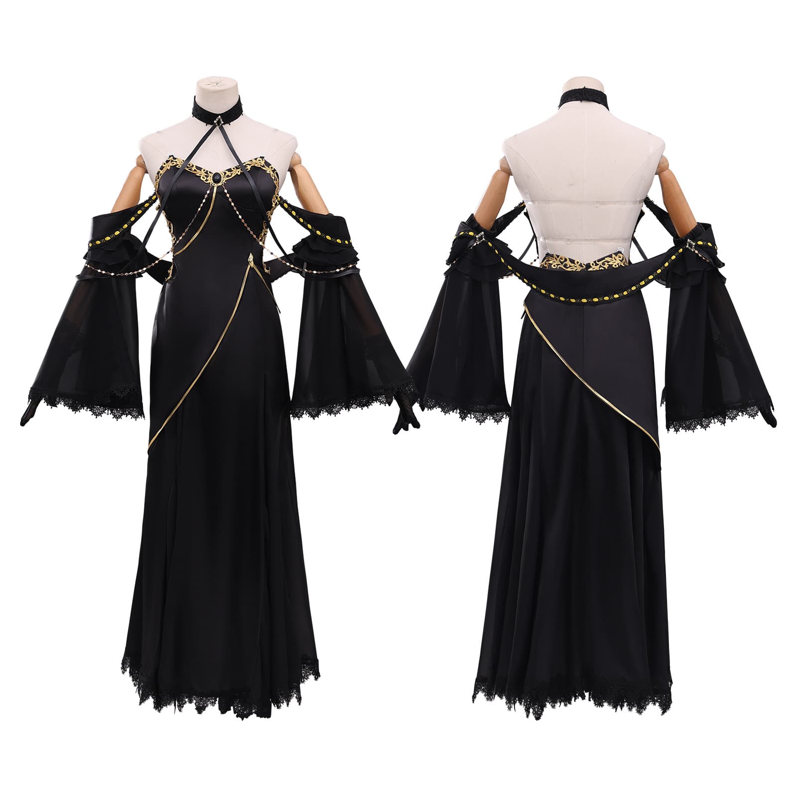Yi Meng's Lelouch of Rebellion cosplayC. C.cosplay Butterfly of Destiny Butterfly Repair Dress Skirt for Women