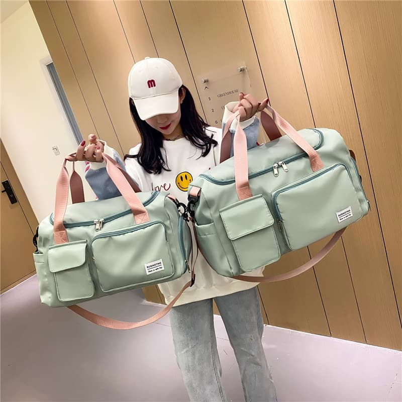 Wholesale New Trendy Sports Bag for Men and Women Gym Bag Wet and Dry Separation Swimming Oxford Cloth Handbag Shoulder Travel Bag