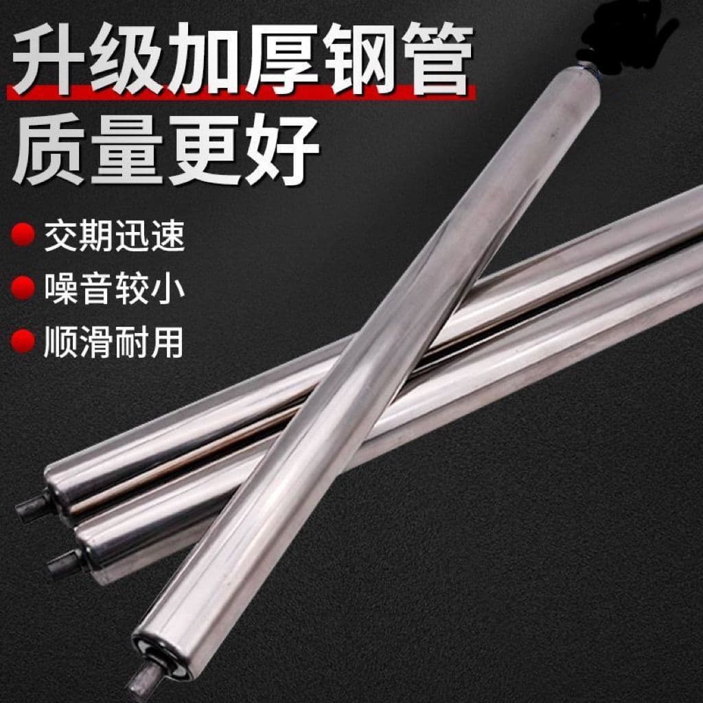 Stainless Steel Non-powered Roller 25/38/50/60mm Light Assembly Line Idler, Galvanized Idler, Conveyor Belt Factory