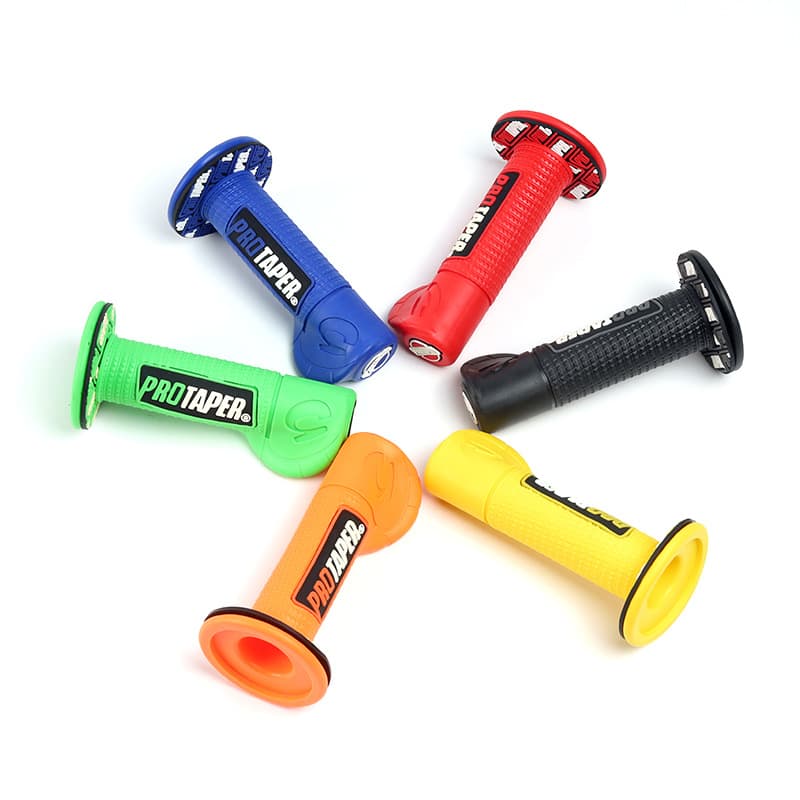 Motorcycle Handlebar Grip Rubber Sleeve, Universal Anti-Slip Throttle Grip for Brake Lever, Scooter Power Assist Handlebar