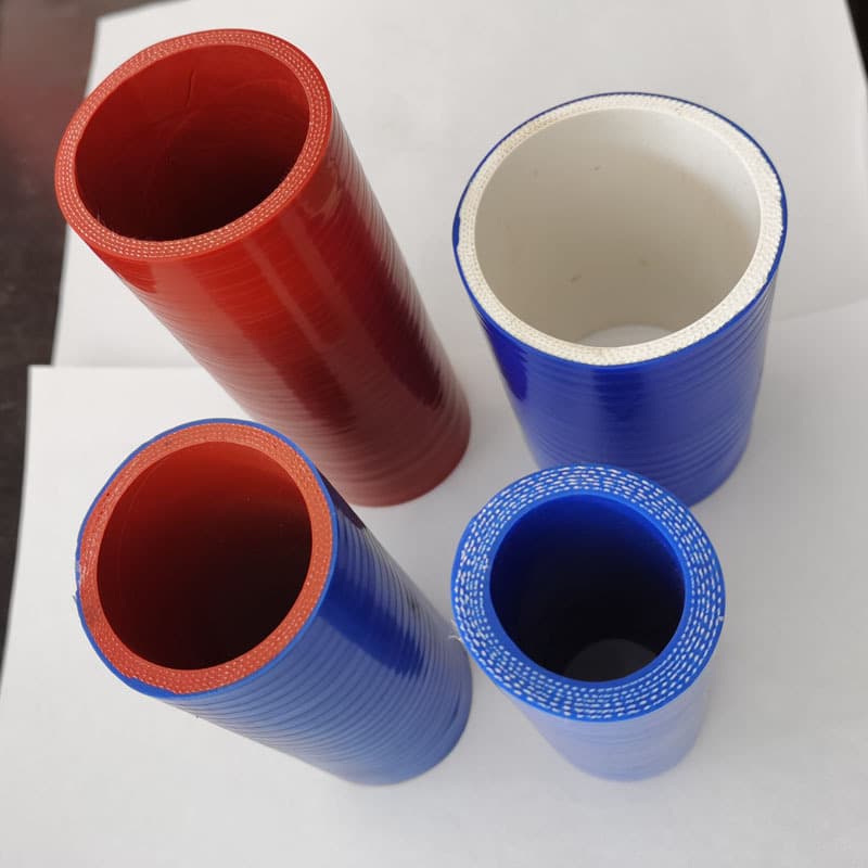 Custom Production Color Optional High-Temperature Cloth-Inserted Silicone Hose Silicone Elbow