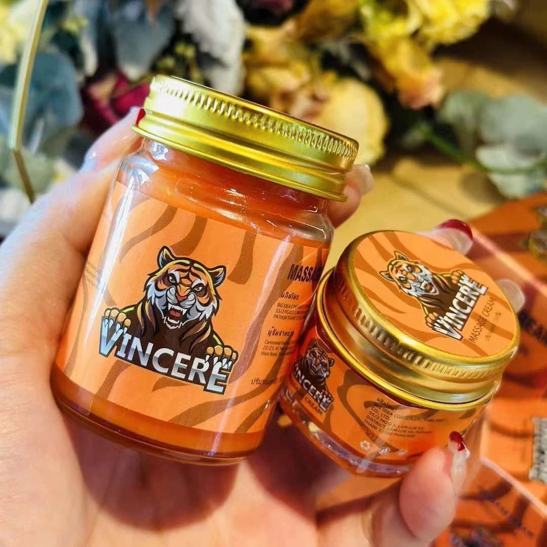 VINCERE tiger ointment imported from Thailand original authentic antibacterial topical ointment whole body soothing herbal safe and mild