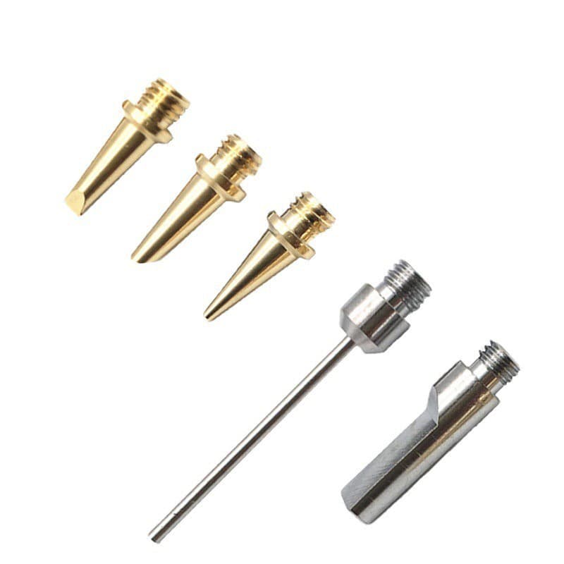 5-Pack Gas Soldering Iron Tips Sponge Cutter Plastic Cutting Knife All-Copper Soldering Iron Tips