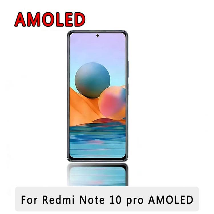 For Redmi Note 10 Pro Screen Assembly Touch Screen Phone LCD AMOLED Xiaomi
