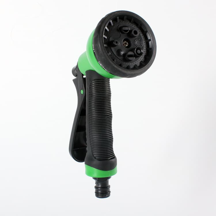 Hot-Selling Cross-Border 8-Function Water Gun with High-Pressure Telescopic Hose, Flower Watering Nozzle, Household Car Wash Water Gun