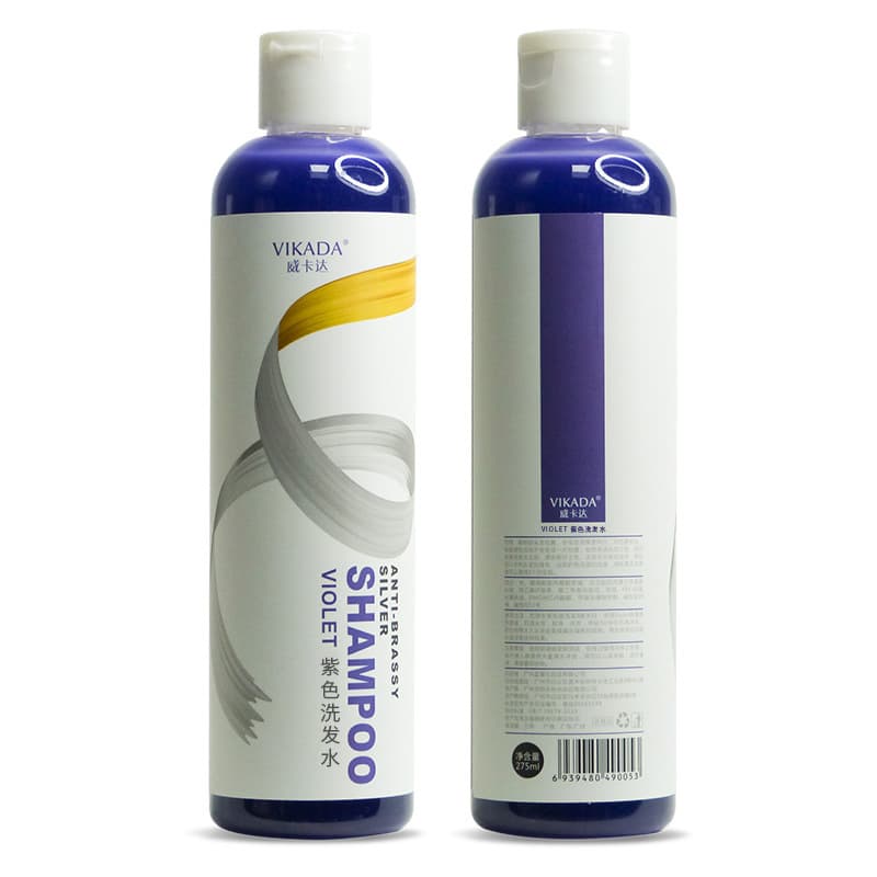 Purple Shampoo for Gray, Silver, and Platinum Hair - Gentle on Hair, Color Fading, Post-Bleach, and Toner Use