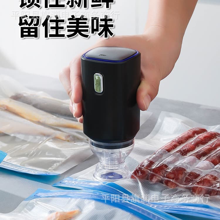 Home Use Multi-Function Electric Handheld Vacuum Sealer Machine Mini Freshness Preservation Sealing Machine Compact Size