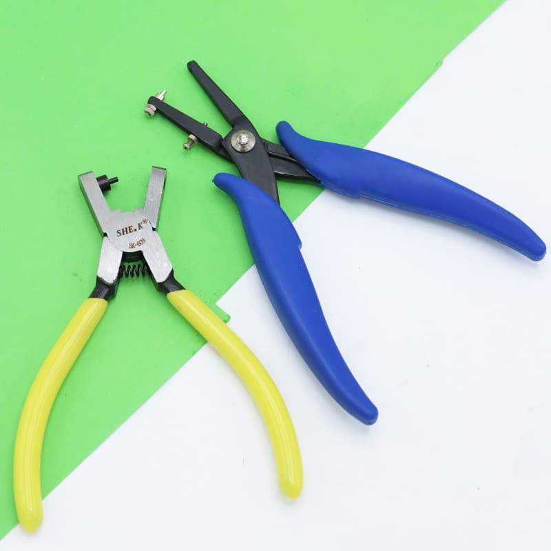 Single Hole Watch Strap Punch Tool Leather Belt Punch Pliers Tag Thin Iron Sheet Hole Puncher