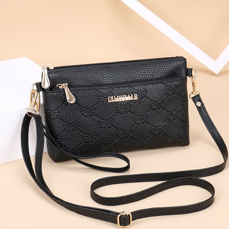 Women's bag crossbody bag new shoulder bag versatile clutch bag fashionable mother bag middle-aged and elderly women coin purse