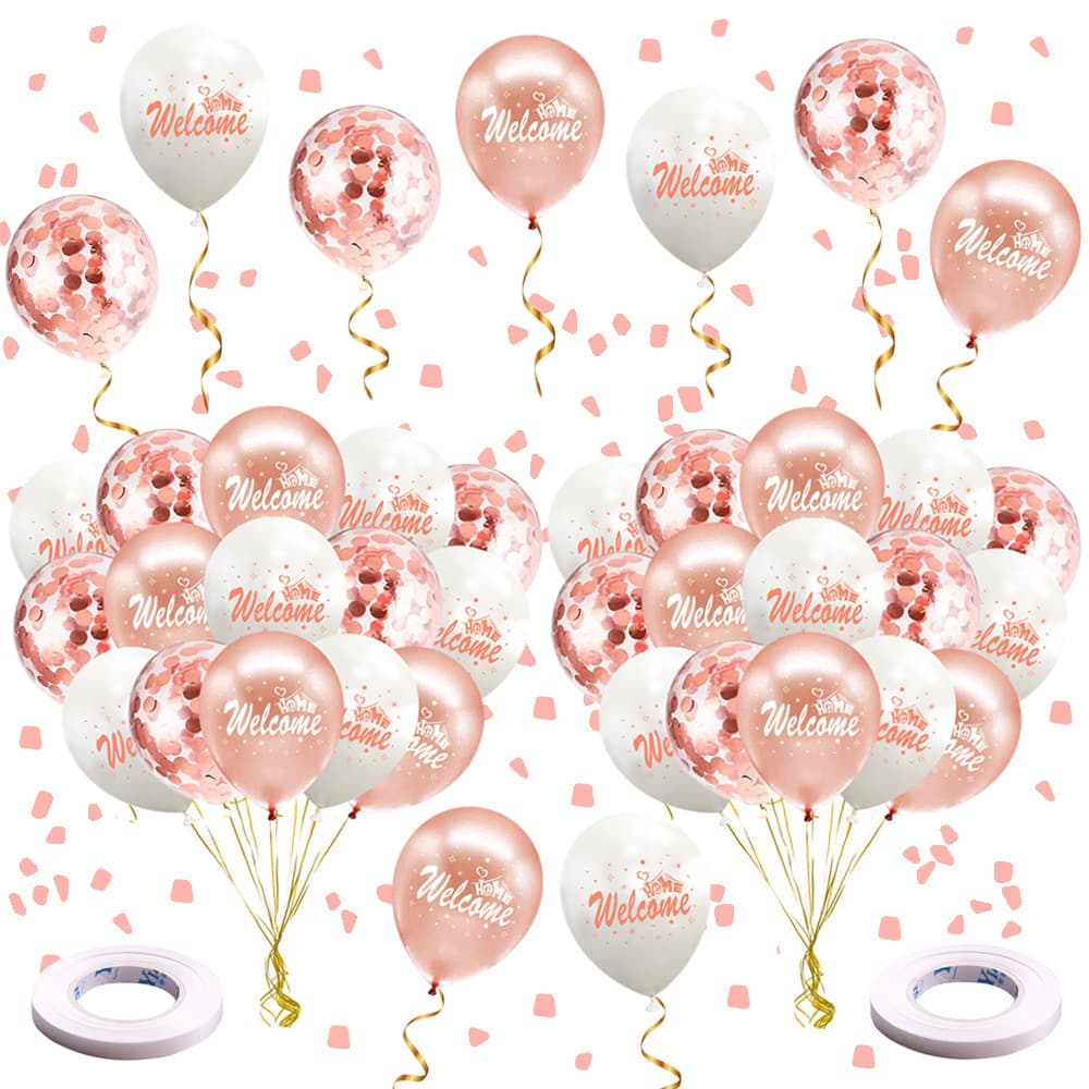 Welcome Home Housewarming Back to School Celebration Family Party Welcome Home Party Decoration Balloon Set