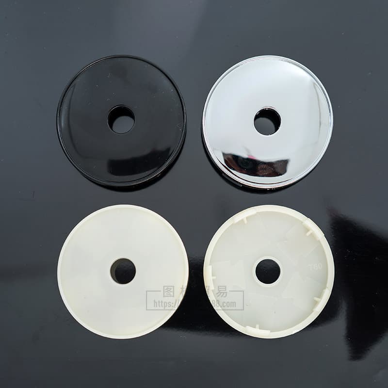 T60 Universal Hubcap Without Steel Ring for Car Modification Chrome Plated Wheel Center Cap Outer Diameter 60MM 030 Wheel Cover