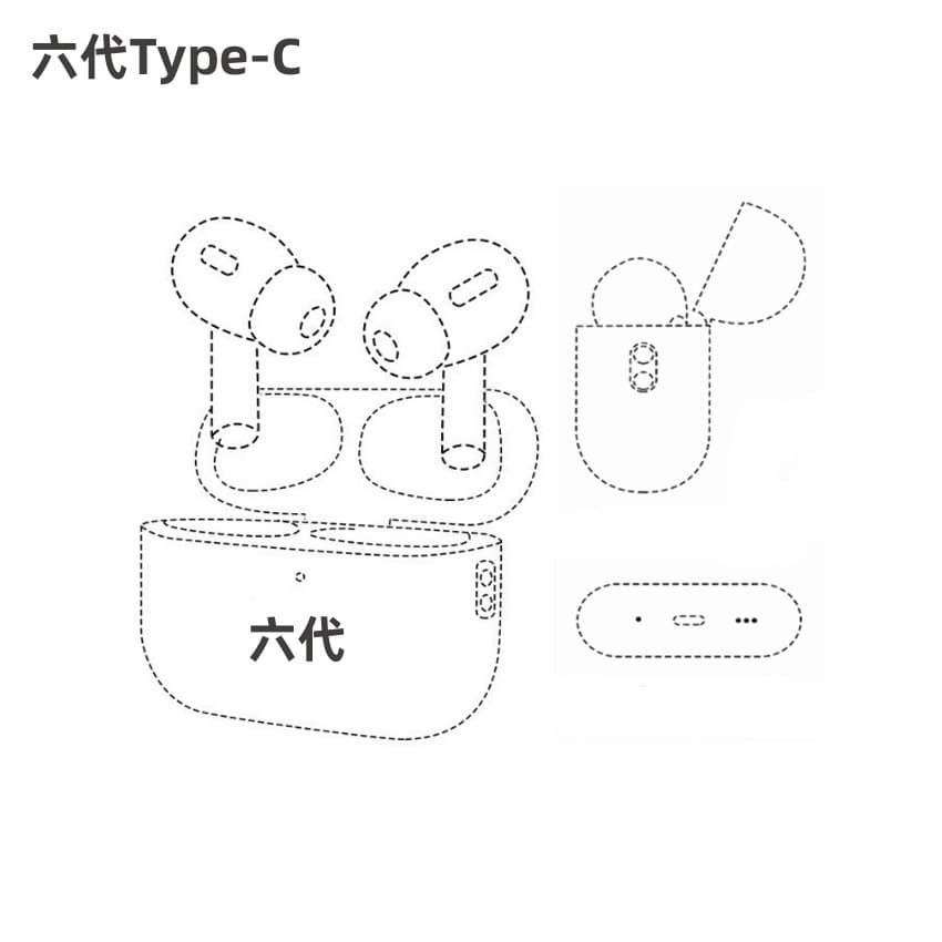 Huaqiang North Air 6th Gen 5th Gen Headset Pods Pro 2 Bluetooth Headset Huaqiang North Full Function Bluetooth Earphone
