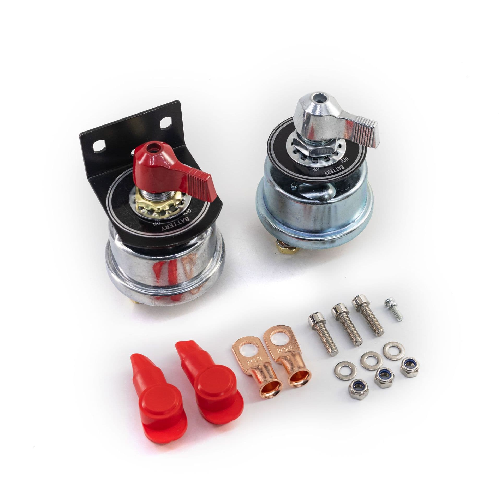 Cross-border hot-selling 12V-48V battery disconnect switch with side column mounting bracket, 200A high current battery switch