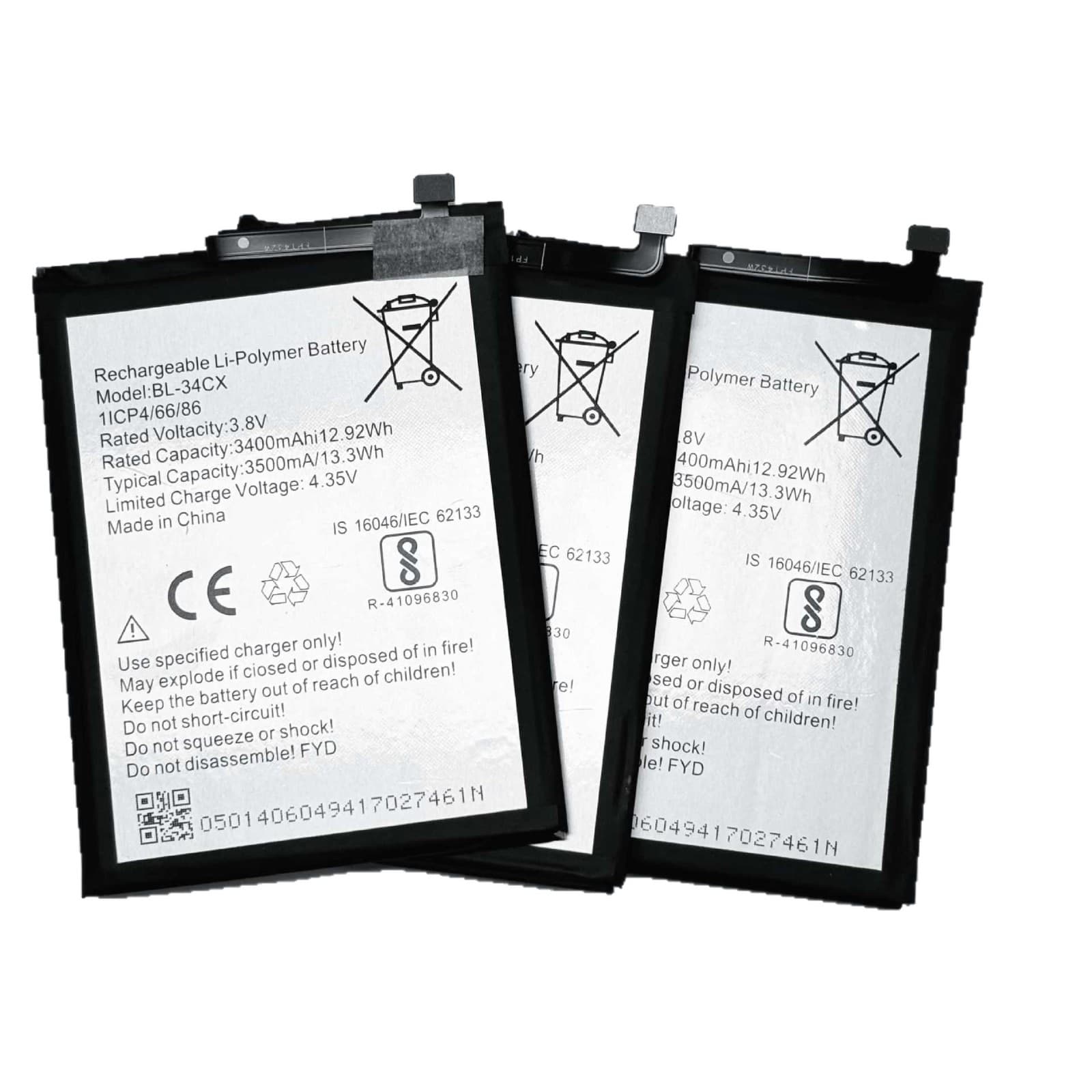 High Capacity Phone Battery BL-34CX for Infinix X627V/Smart3 Plus/X627