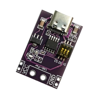 PD/QC/AFC Fast Charge Trigger Supports 5V 9V 12V 15V 20V Fixed Voltage Output