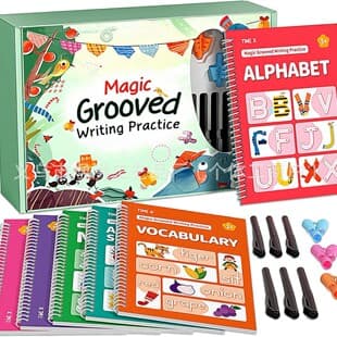 Cross-Border Bestseller Children's Handwriting Practice Drawing Book Writing Corrector Handwriting Workbook