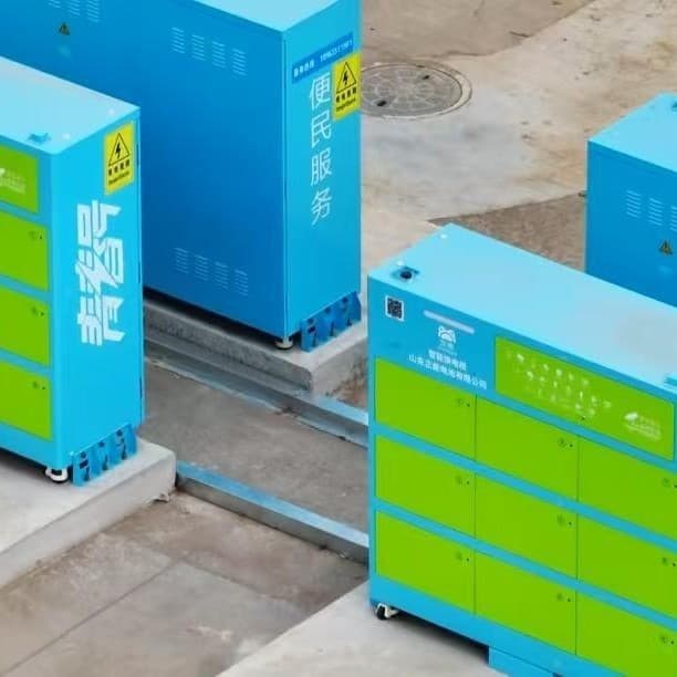 Takeaway Rider Electric Vehicle Power Swap Cabinet Charging Cabinet Smart Power Swap Cabinet Lithium Battery Shared Power Swap Station