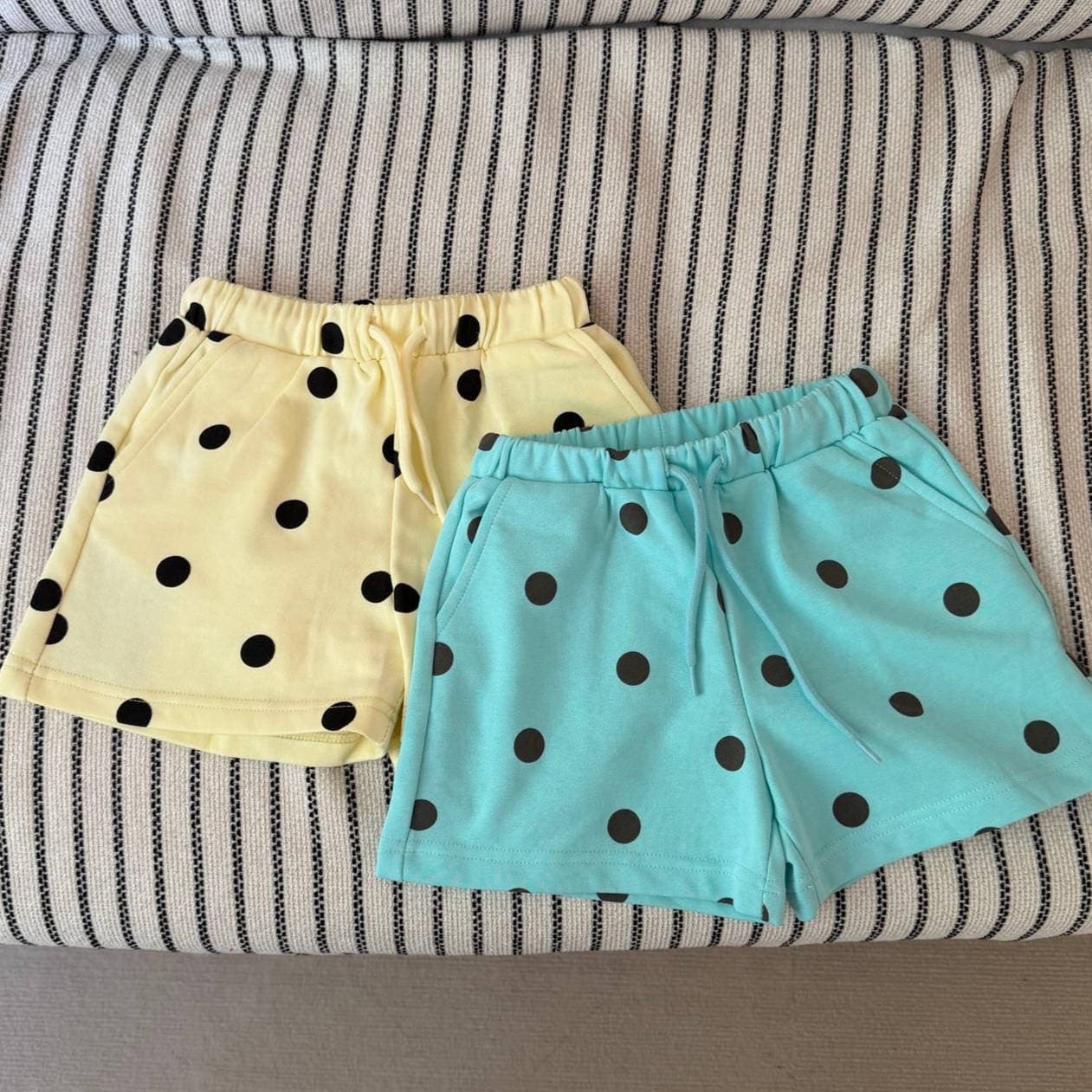 Children's summer shorts 2026 new kindergarten baby thin breathable casual pants summer style polka dot hot pants