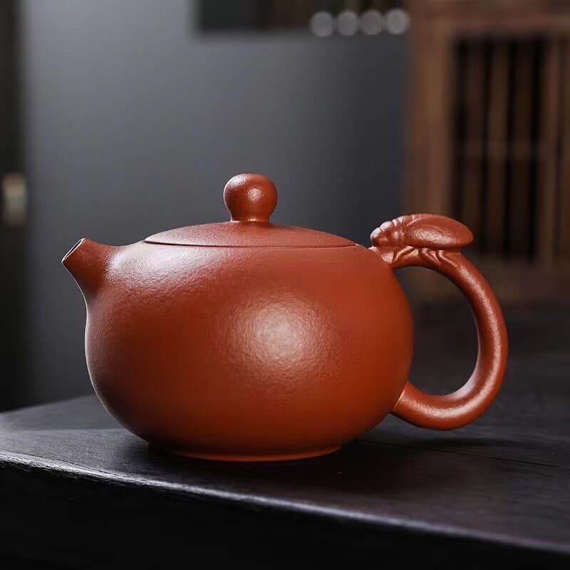 Zisha teapot Xishi Fengming teapot handmade high-end teapot home gift original ore Dahongpao purple sand teapot