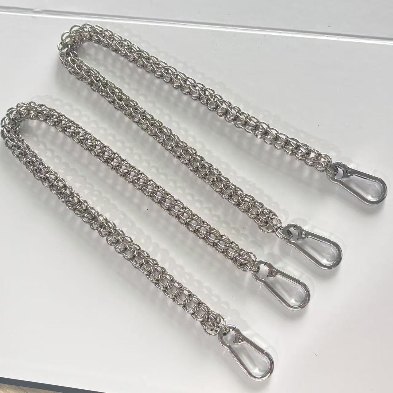 Bag chain accessories, single purchase, bag belt, bag chain, portable shoulder armpit crossbody metal chain, versatile decorative chain modification
