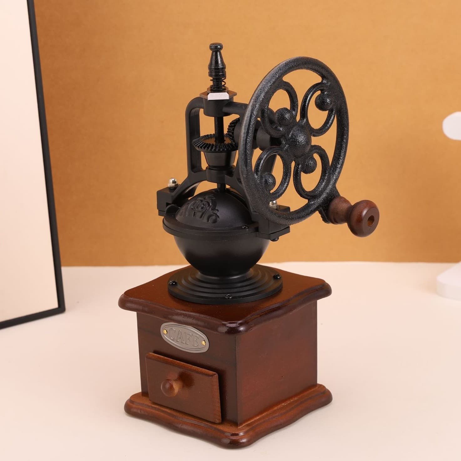 Hand-crank Coffee Grinder Manual Coffee Bean Grinder Hand Grinding Machine Coffee Mill