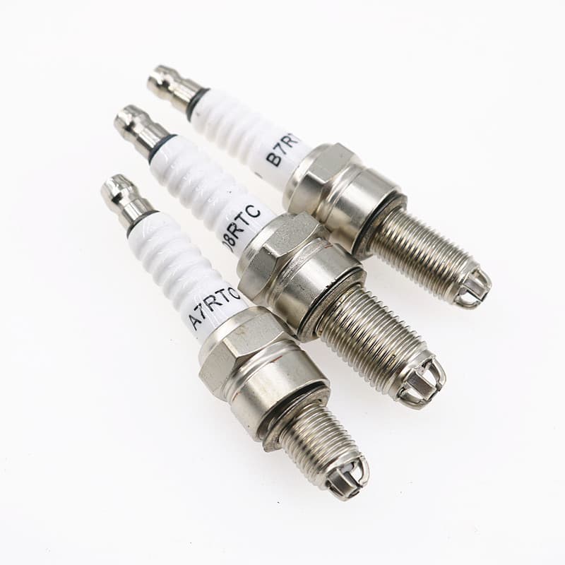 Motorcycle Three-Prong Three-Stage National IV and V EFI Spark Plug 110 125 150 175 200 250 with Resistor