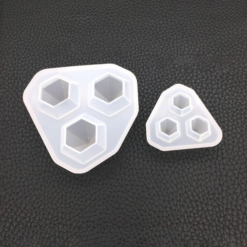 DIY Silicone Mold for Handmade Crafts - Small Diamond Mold for Pendant Ornaments, Epoxy Resin Mold
