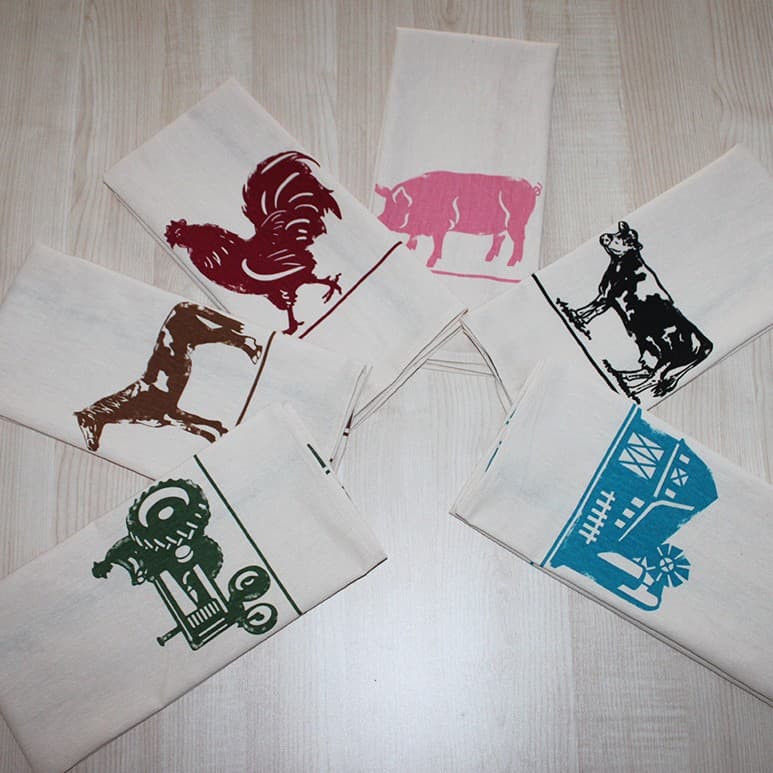 100% Cotton Kitchen Tea Towel Digital Print Export Kitchen Towel Kitchen Cloth