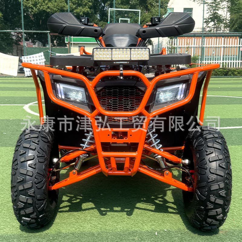 Dadao Flag 200CC 4-Wheel ATV Beach Buggy All-Terrain Vehicle Off-Road Motorcycle Rear Drive Automatic Roll Cage