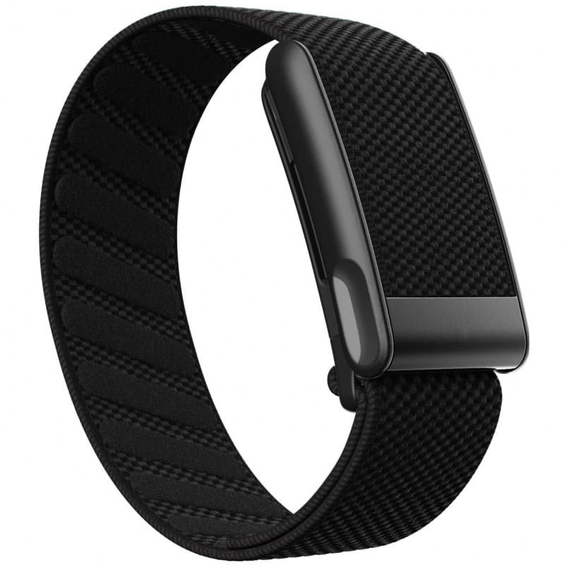 Cross-border Hot-selling Compatible with WHOOP 5.0 PEAK Band Elastic Sports Nylon Strap MG with Black Metal Frame