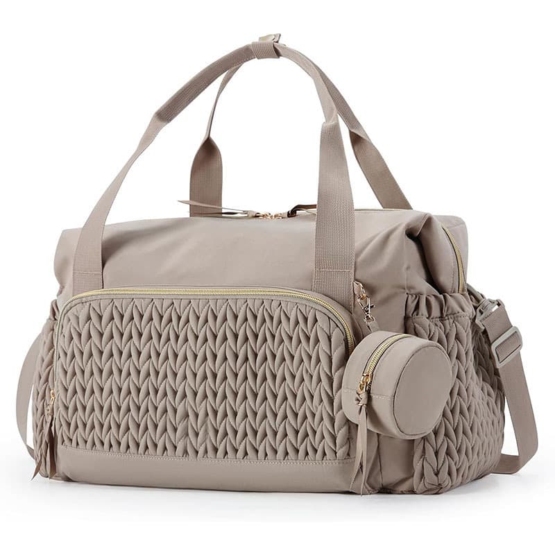 Spot hot sale baby diaper bag handbag large capacity travel diaper bag delivery hospital bag with pacifier bag