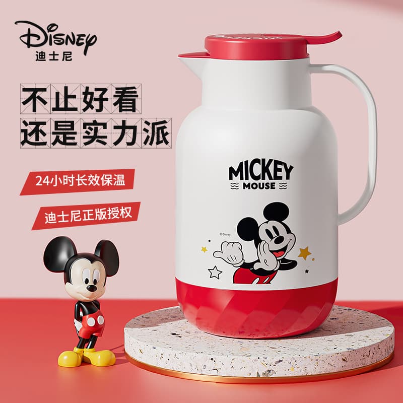 Mickey Donald Thermos Bottle Large Capacity Hot Water Bottle Tea Bottle Office Dormitory Hot Water Bottle Wholesale