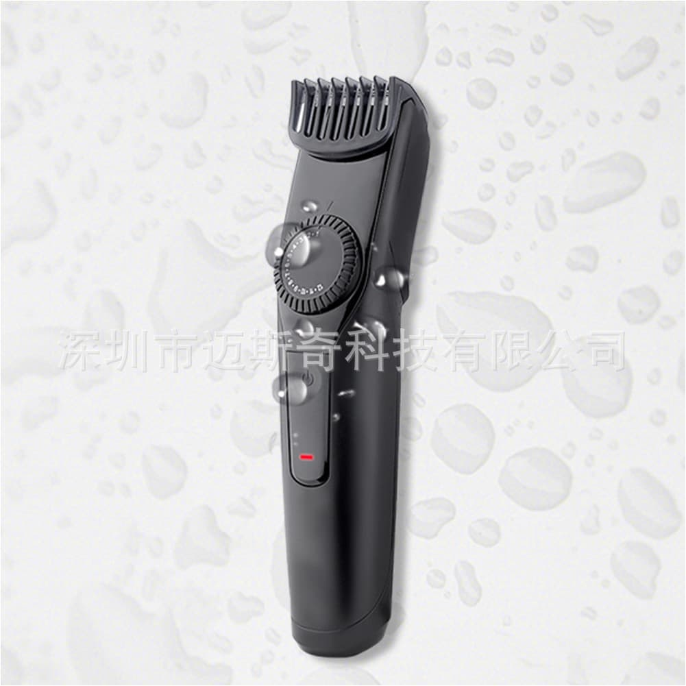 Customized Logo Cordless Adjustable Trimming Comb Hair Trimmer USB Rechargeable Head Hair Trimmer