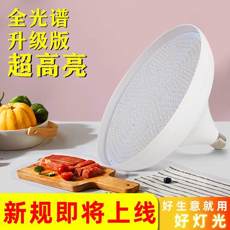 Fresh food light for pork, white light for cooked food, braised food, seafood, vegetables, fruits, supermarket lights, factory, cross-border wholesale.
