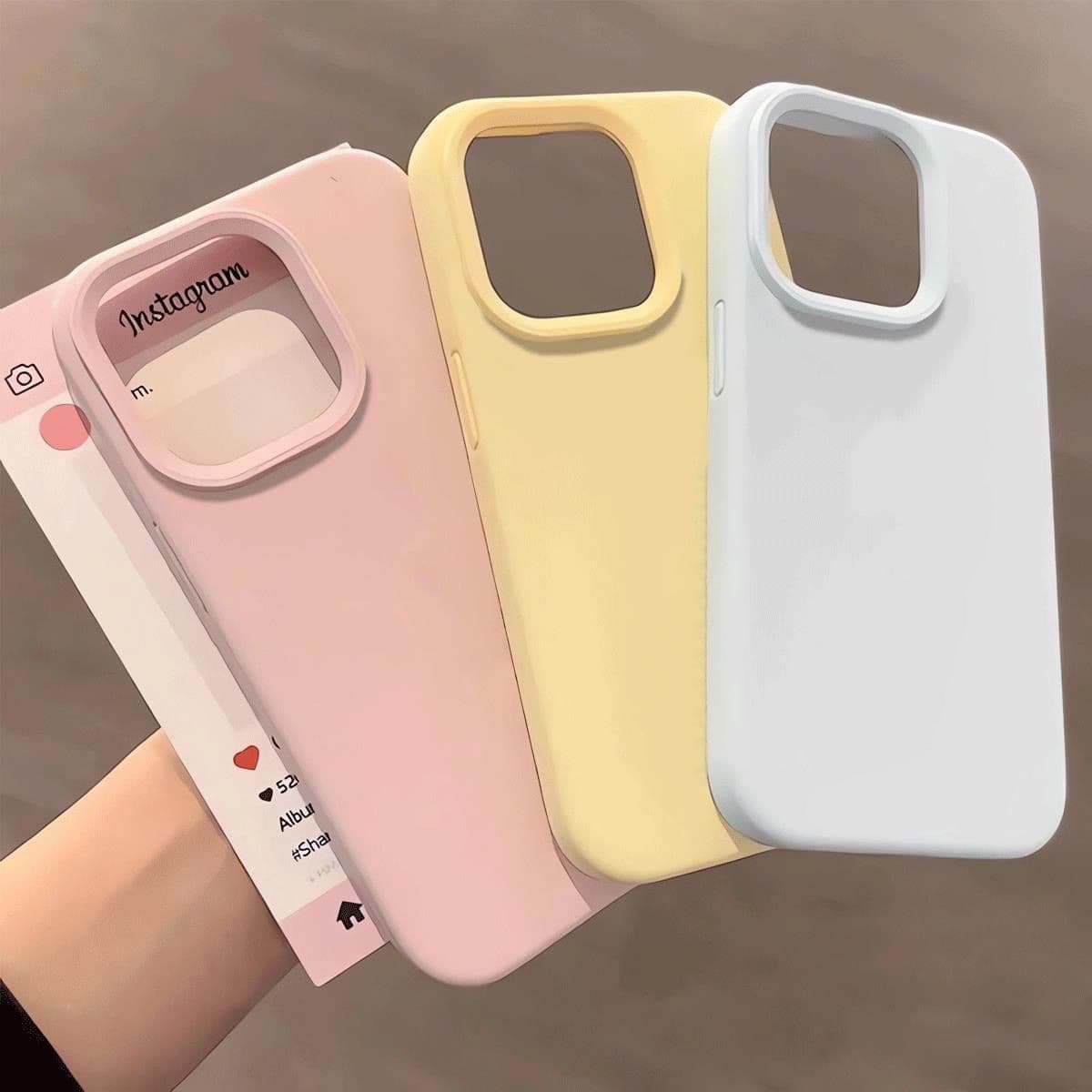 Nuomi shell suitable for Apple 17ProMax simple 14 15 16 transparent 14pro large hole 11 12 soft shell 13p
