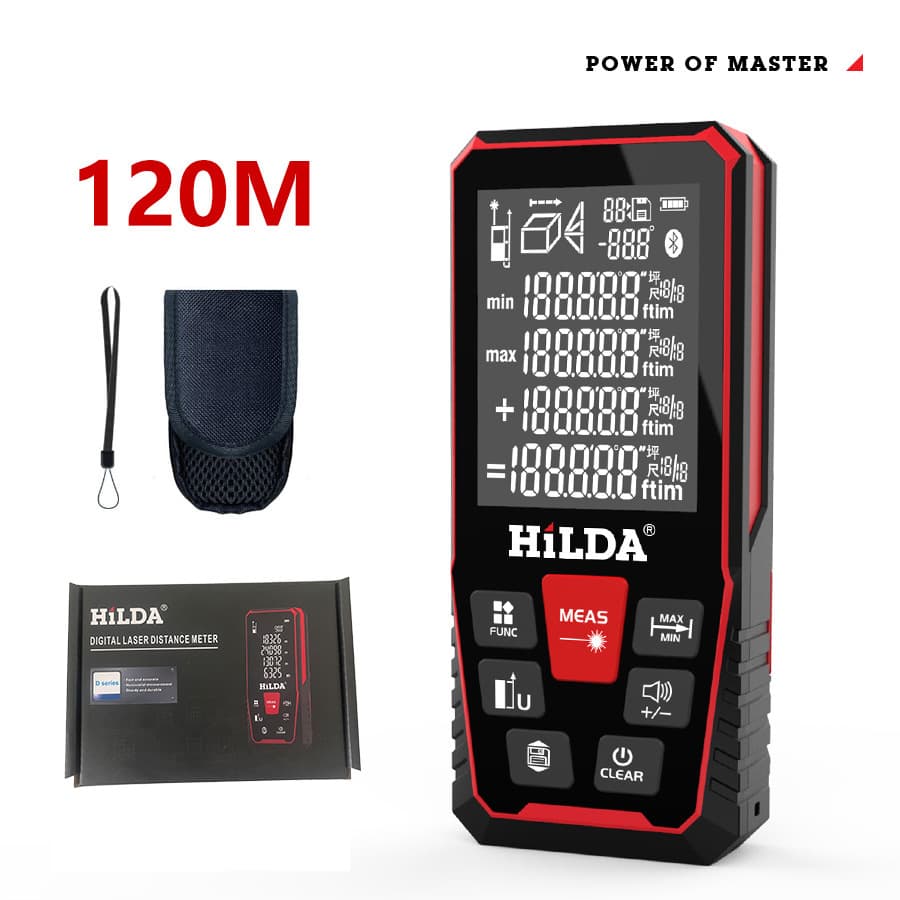 Laser Rangefinder 120.1m Room Measurement Construction Rangefinder Laser Rangefinder No Rangefinder1