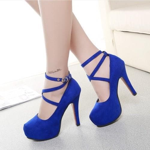 Waterproof Platform High Heels Women's Autumn New 12cm Thin Heel Korean Style Versatile High Heel Shoes Stiletto Women's Shoes Other