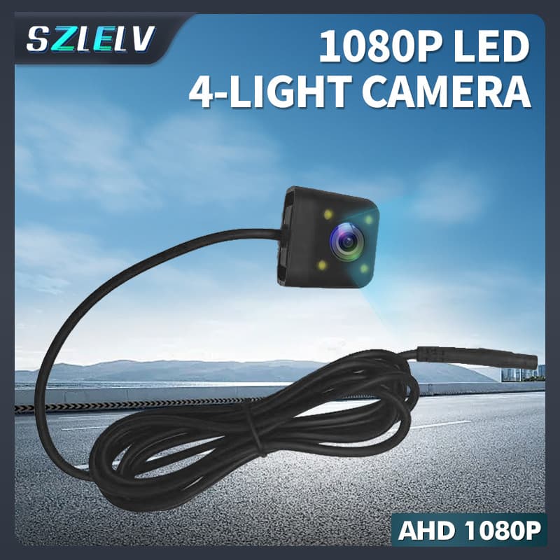 Reverse Camera LED with Light HD 1080P Car Rear View Backup Camera Wide Angle Front Camera
