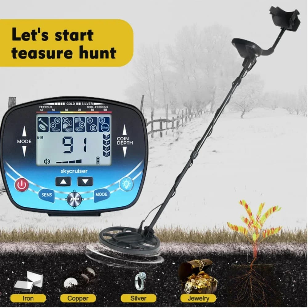 MD910B Factory Direct Underground Metal Detector Cross-border Hot Selling Metal Treasure Hunting