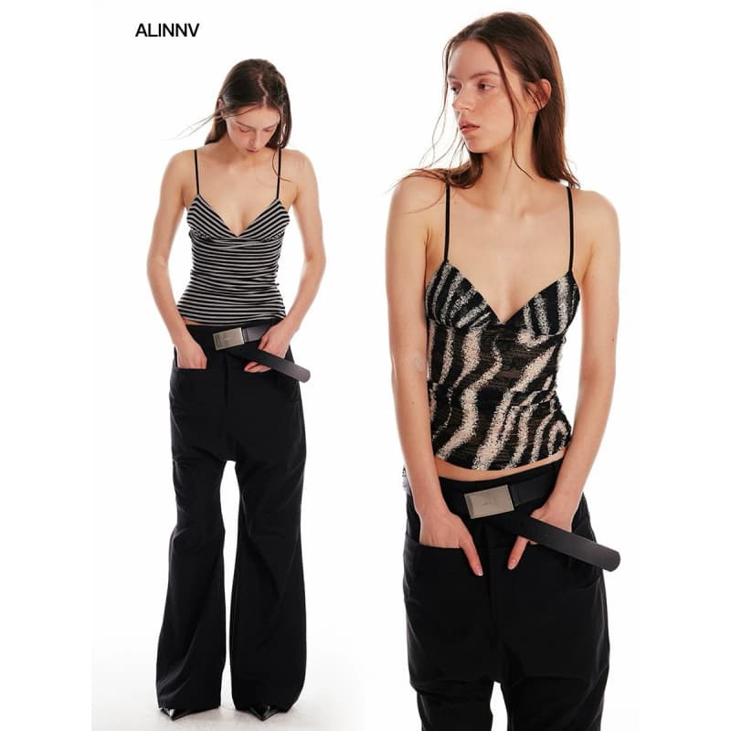 Triangle Cup Tank Top for Women, 2025 Summer New Fashion Slim Fit Top