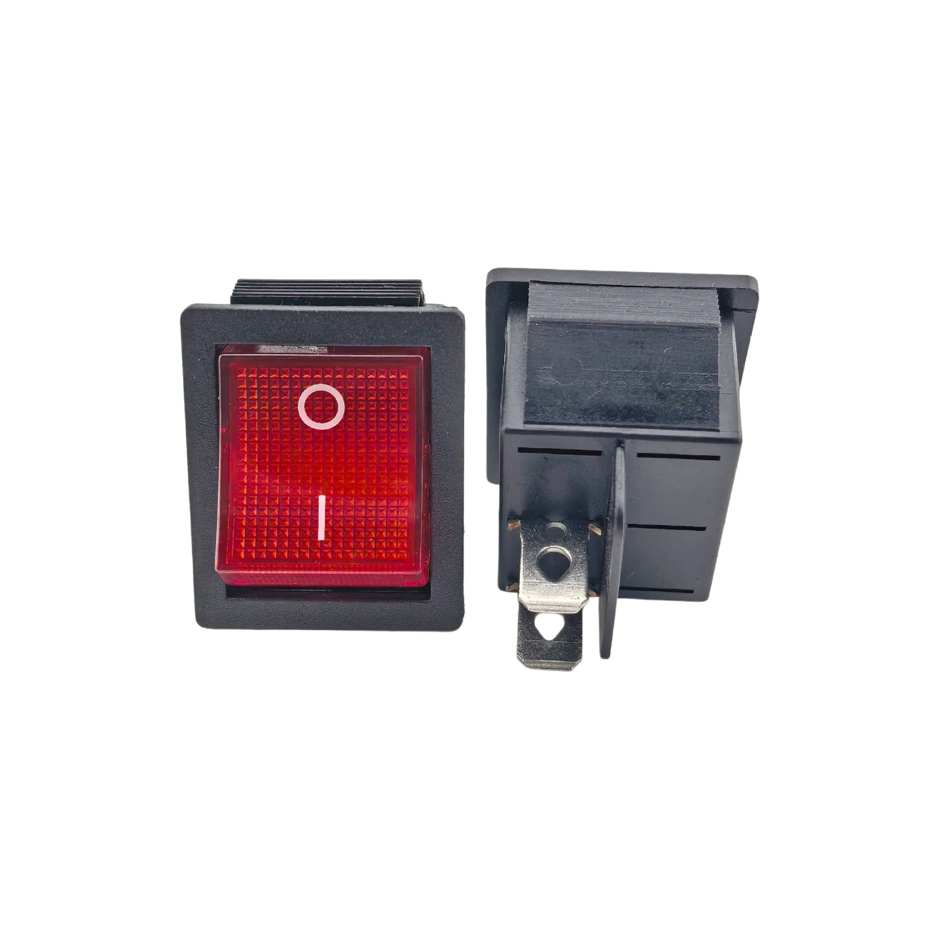 KCD4 Rocker Switch High Current 20A Toggle Copper Silver Contact Power Button 4-Pin with Light 6-Pin 2-Position 3-Position 16A